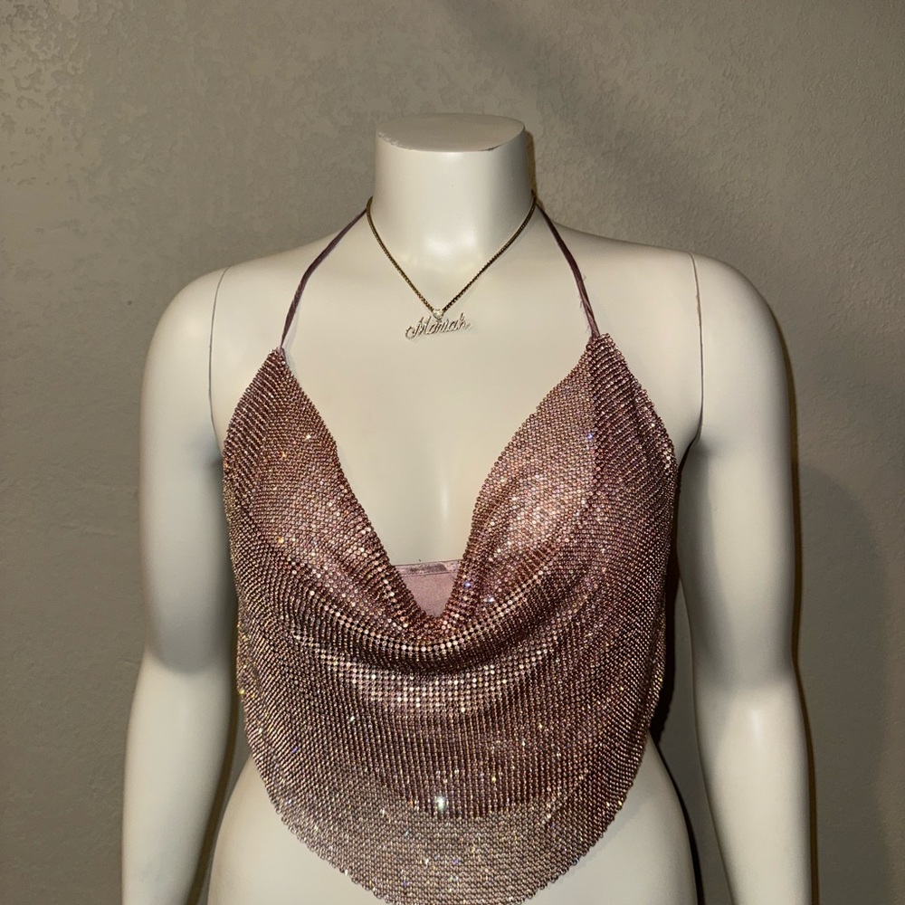 Sparkling Halter Top